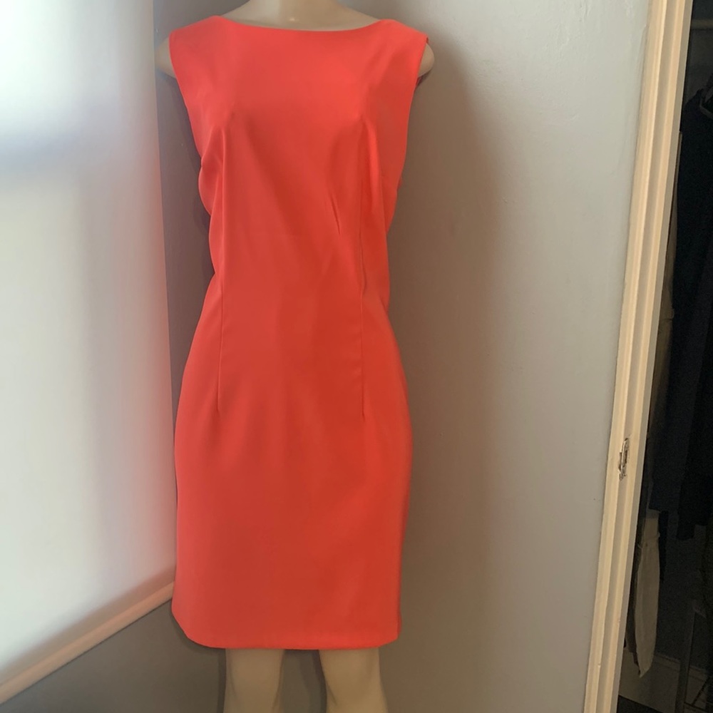 Orange dress